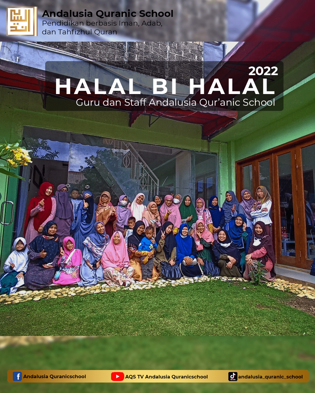 Halal Bi Halal Guru Dan Staff AQS.